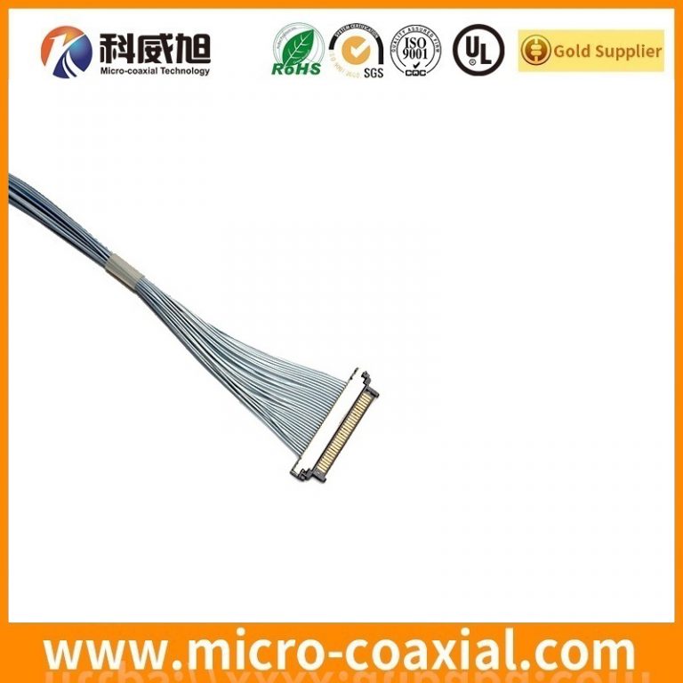 Built I-PEX 20835 micro-miniature coaxial cable assembly FI-RC3-1B-1E-15000R LVDS cable eDP cable assembly factory