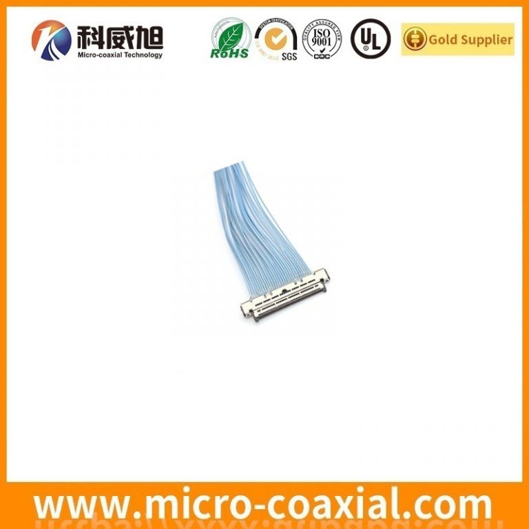 custom 2023347-2 micro coaxial connector cable assembly FI-JW30S-VF16-R3000 LVDS cable eDP cable assembly provider
