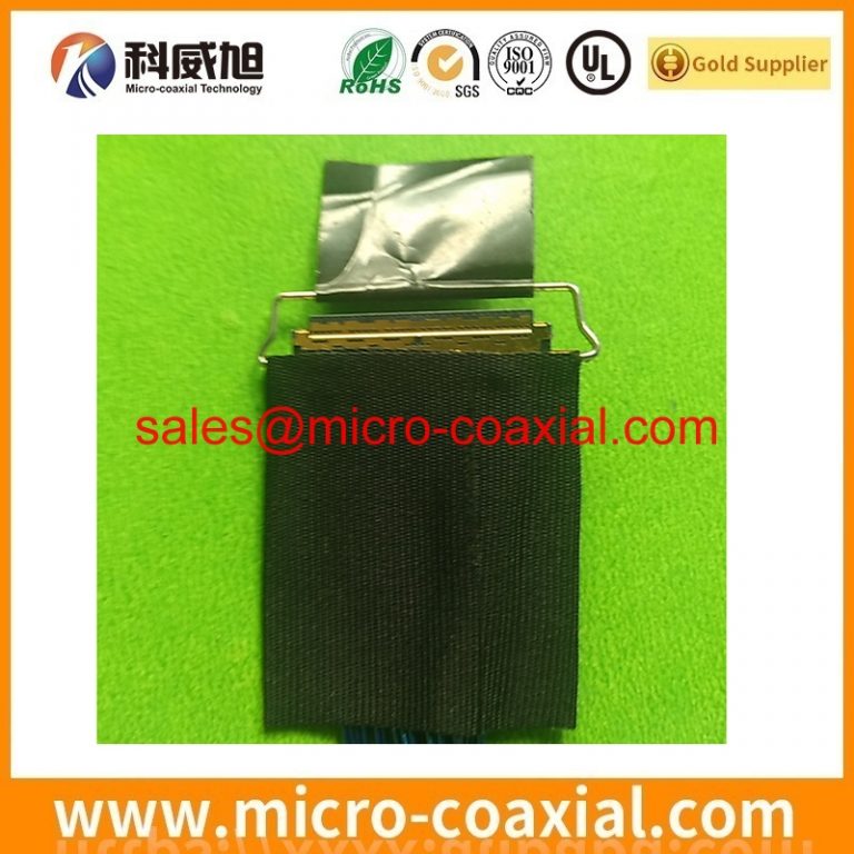 Custom I-PEX 20496-026-40 micro coaxial connector cable assembly FI-S6P-HFE-E3000-AM LVDS eDP cable Assembly manufacturing plant