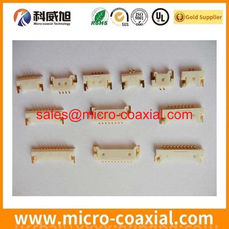 custom I-PEX 20323-040E-12 Micro Coax cable assembly FI-JW34C-BGB-SB-6000 LVDS cable eDP cable Assembly factory