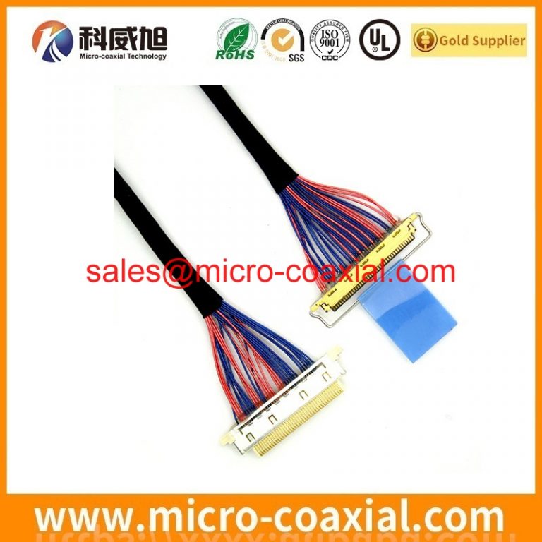 custom FI-RTE41SZ-HF-R1500 Micro-Coax cable assembly USLS00-20-A eDP LVDS cable Assemblies Manufacturer