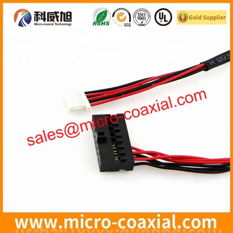 custom FI-JW34S-VF16G-R3000 micro coax cable assembly DF36-40P-0.4SD(55) LVDS cable eDP cable assembly Provider