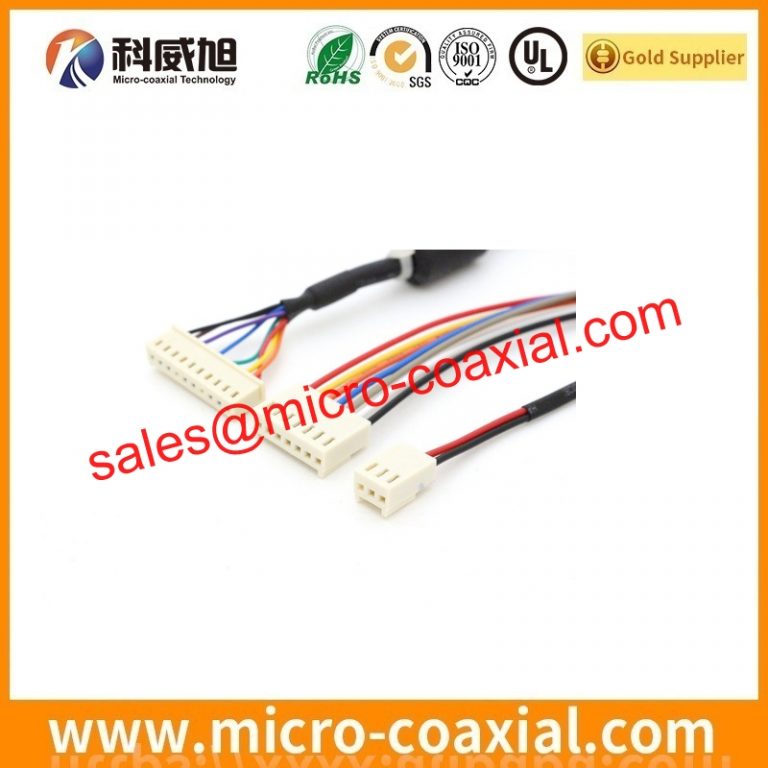 Custom USLS00-34-B fine pitch harness cable assembly I-PEX 20437 eDP LVDS cable Assembly Vendor