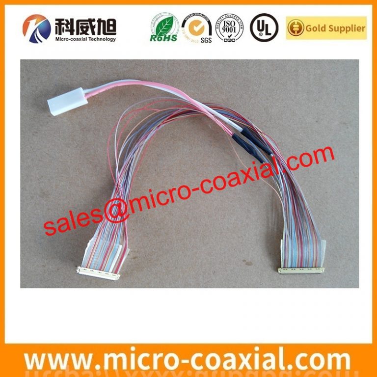 customized I-PEX 3427-0401 fine pitch connector cable assembly I-PEX 20680-050T-02 eDP LVDS cable Assemblies Factory