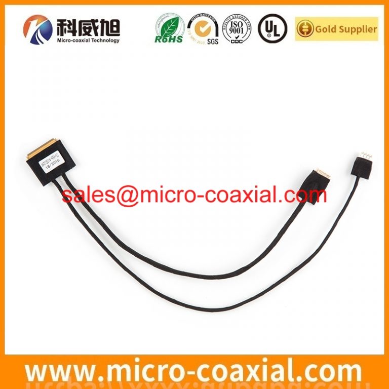 customized FI-RE51S-HF-CM-R1500 micro coaxial connector cable assembly I-PEX CABLINE-CX II eDP LVDS cable Assembly manufacturing plant