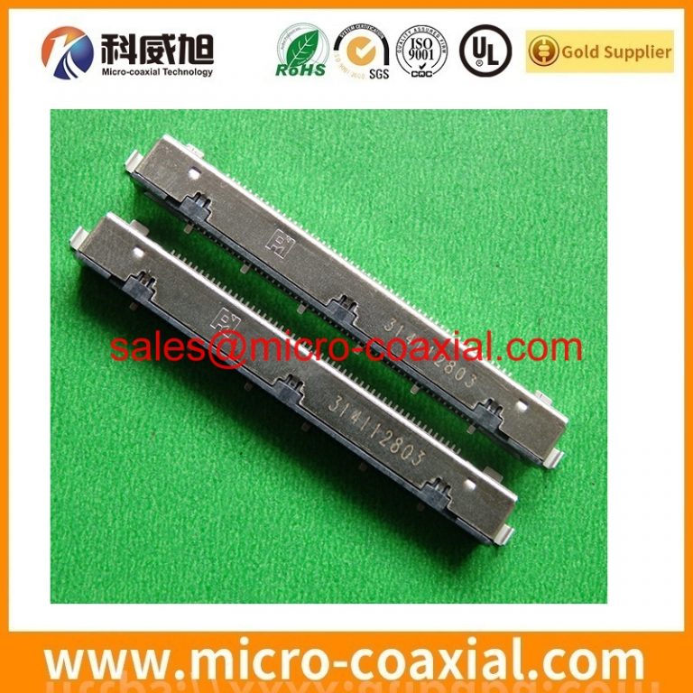 Built HD1P040-CSH2-10000 micro-coxial cable assembly FX15-3032PCFB(01) LVDS eDP cable Assemblies provider