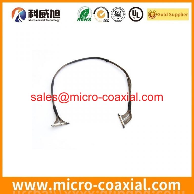Manufactured FI-W19P-HFE-E1500 micro coaxial connector cable assembly FI-Z30S-HF-R6000 LVDS eDP cable assembly manufacturing plant