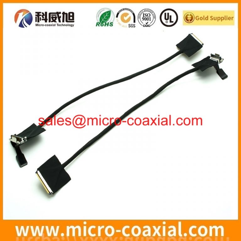 Manufactured 2023308-2 micro coax cable assembly XSL00-48L-C eDP LVDS cable assembly supplier