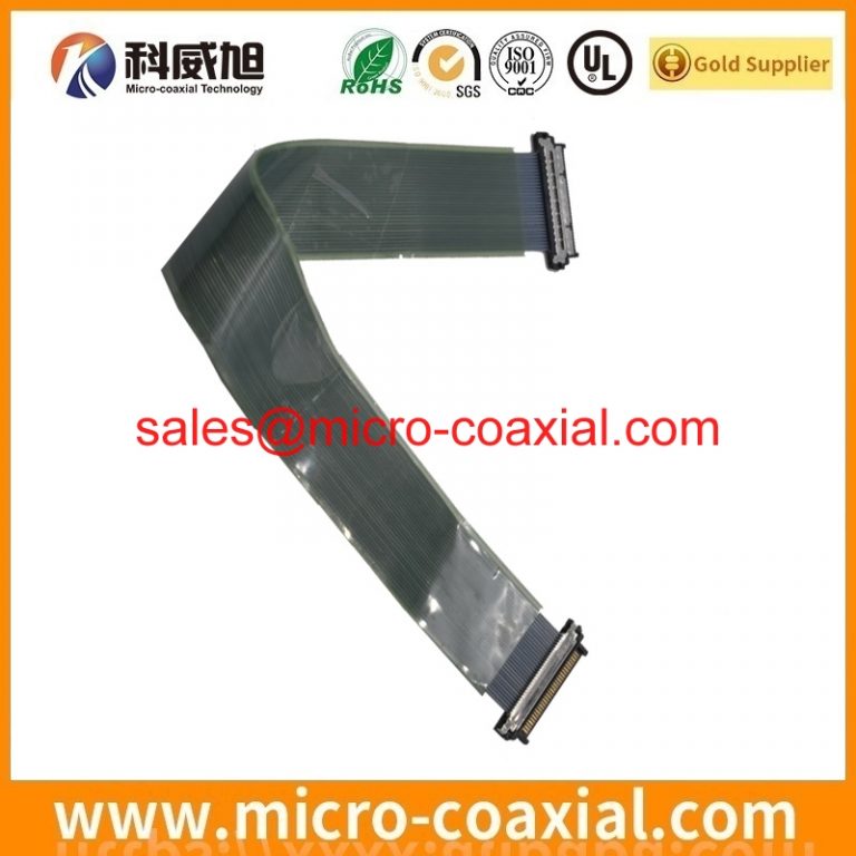 Manufactured XSLS00-40-B micro coax cable assembly DF80-50P-0.5SD(52) eDP LVDS cable assembly manufactory