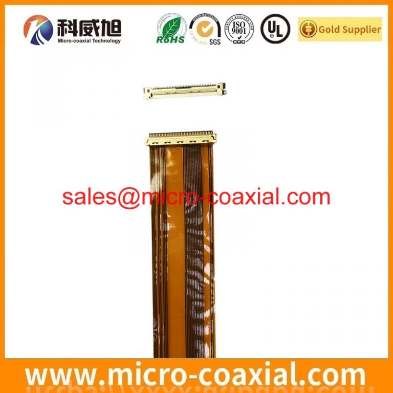 custom HD2S030HA3R6000 micro-miniature coaxial cable assembly FIWE21C00110978-RK eDP LVDS cable Assemblies manufacturer