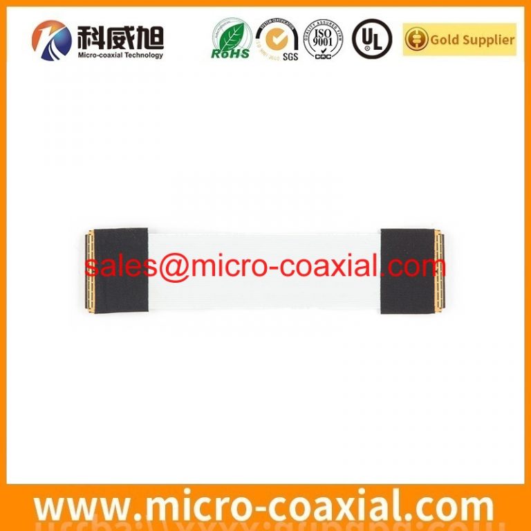 custom I-PEX 20268-014E-02H Fine Micro Coax cable assembly 2023352-1 eDP LVDS cable assembly vendor