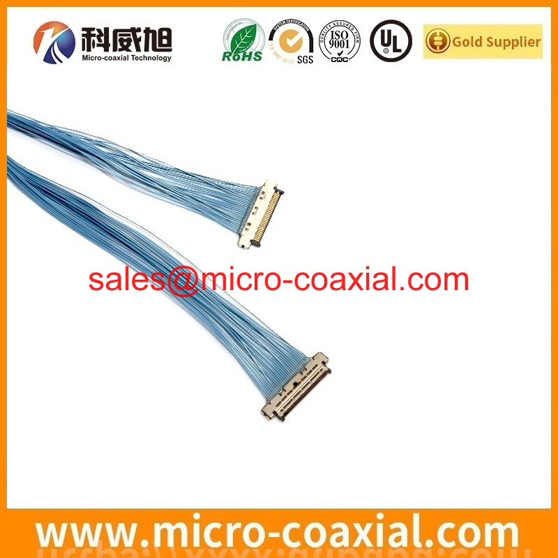 Built I-PEX 20634-210T-02 thin coaxial cable I-PEX 2637-040 screen cable Assemblies manufacturer