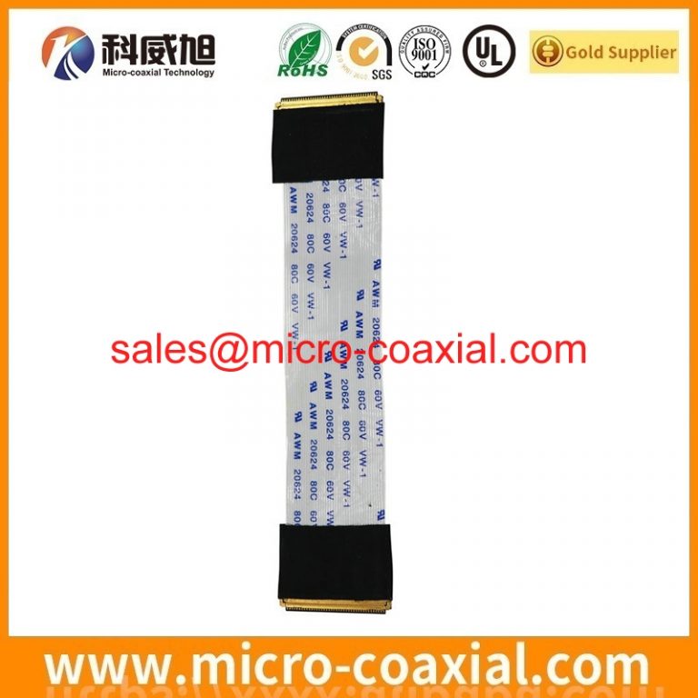 Built DF81-40P-LCH(52) micro flex coaxial cable assembly HJ1P050-CSH1-10000 eDP LVDS cable assembly provider