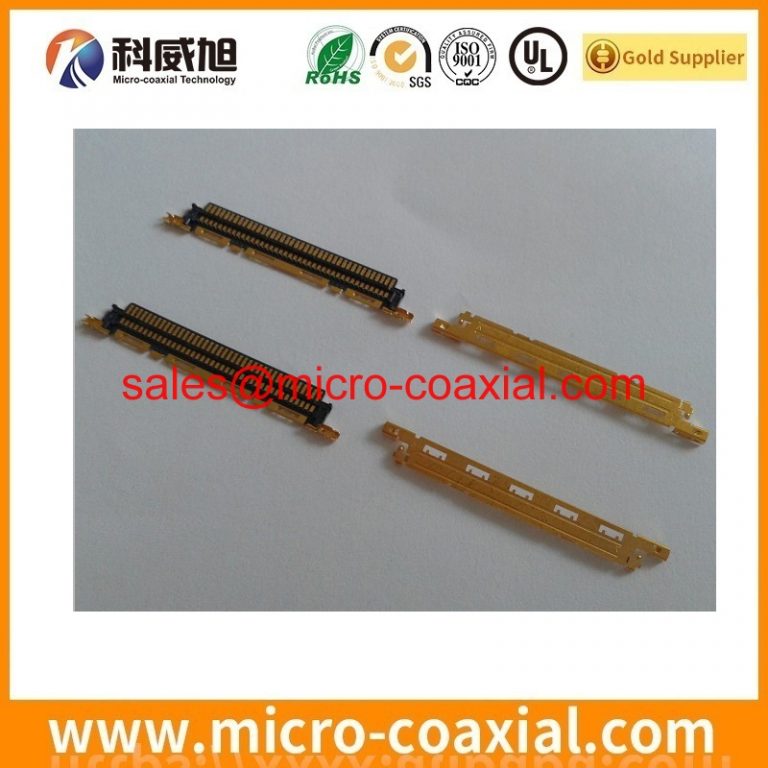 Manufactured I-PEX 20505-044E-011G fine-wire coaxial cable assembly I-PEX 20324-040E-11 LVDS cable eDP cable assemblies manufacturing plant