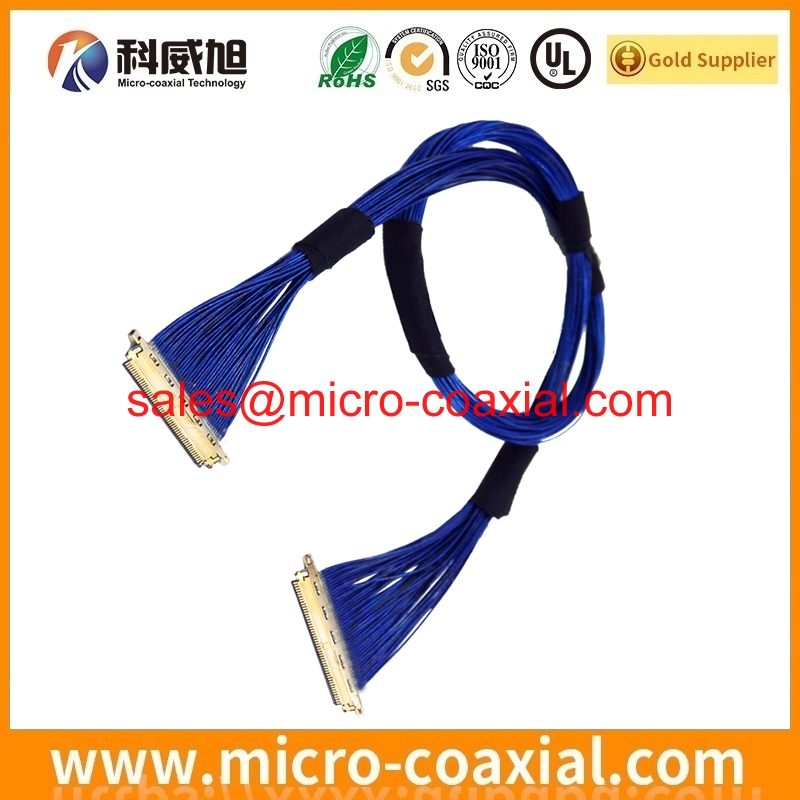 Built I-PEX 20878-040T-01 fine pitch connector cable I-PEX 20847-030T-01 Panel cable Assembly provider