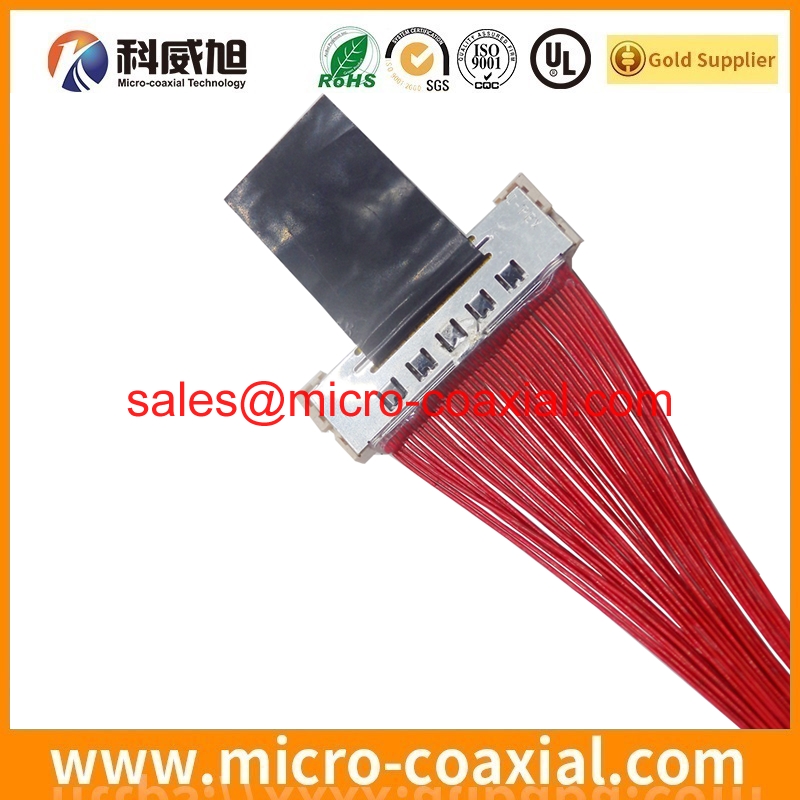 Built I PEX 3298 micro miniature coaxial cable I PEX 20248 016T F Display cable Assemblies Factory