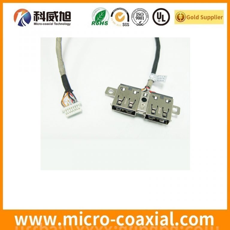 Manufactured I-PEX 20473-040T-10 thin coaxial cable assembly I-PEX 2618-0301 LVDS cable eDP cable assembly Supplier