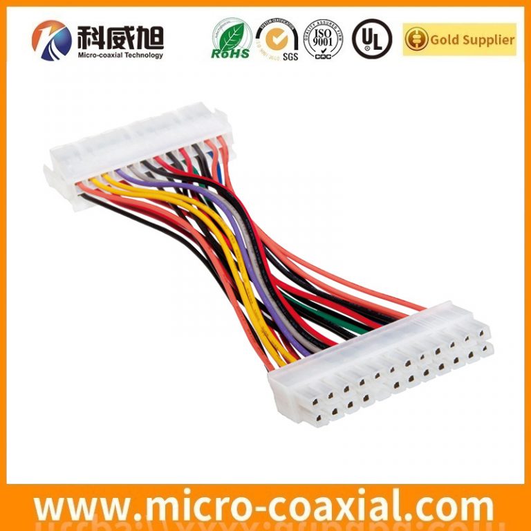 Custom FI-X30HJ-B board-to-fine coaxial cable assembly DF81-40P-SHL(52) LVDS cable eDP cable Assemblies manufacturer