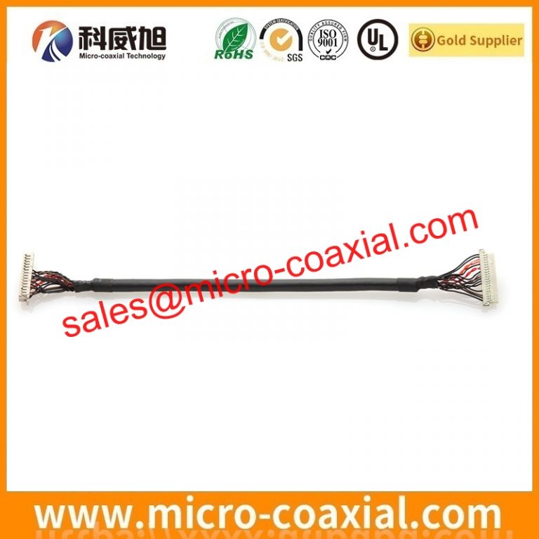 custom I-PEX 20454-030T fine pitch harness cable assembly I-PEX 2047 LVDS eDP cable assembly provider