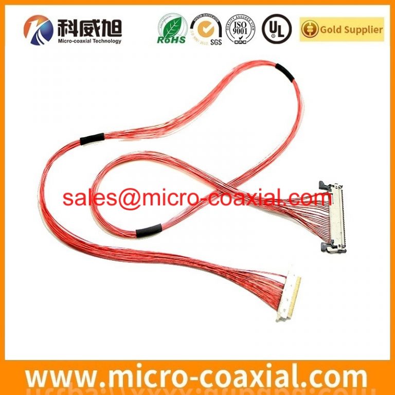 Custom FI-W15P-HFE Micro-Coax cable assembly XSLS00-30-B LVDS eDP cable Assemblies supplier