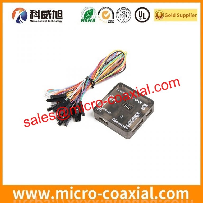 custom I-PEX CABLINE V micro coaxial connector cable assembly SSL00-40S-1500 LVDS eDP cable Assembly Supplier
