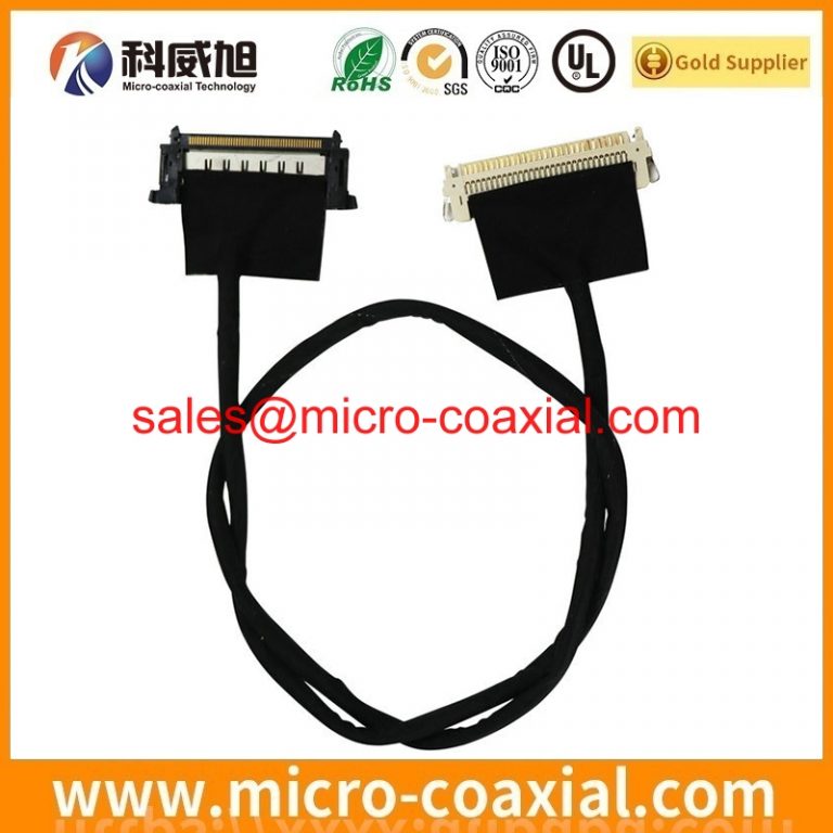 custom I-PEX 20248-410T-F Micro-Coax cable assembly FX16-31S-0.5SH LVDS eDP cable Assembly Vendor