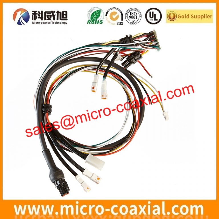 Custom I-PEX 2047-030 MFCX cable assembly I-PEX 20327-010E-12S LVDS cable eDP cable assembly manufacturing plant
