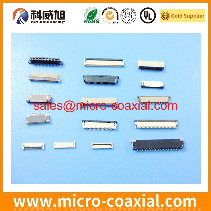 Custom I-PEX 20346-025T-02 Fine Micro Coax cable I-PEX 20454-030T Mini LVDS cable assemblies Vendor.JPG