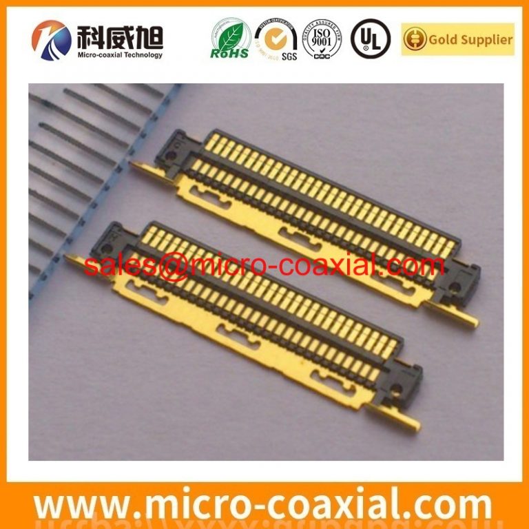 Manufactured DF81D-30P-0.4SD(51) micro flex coaxial cable assembly DF38-30P-SHL LVDS eDP cable Assembly manufacturer