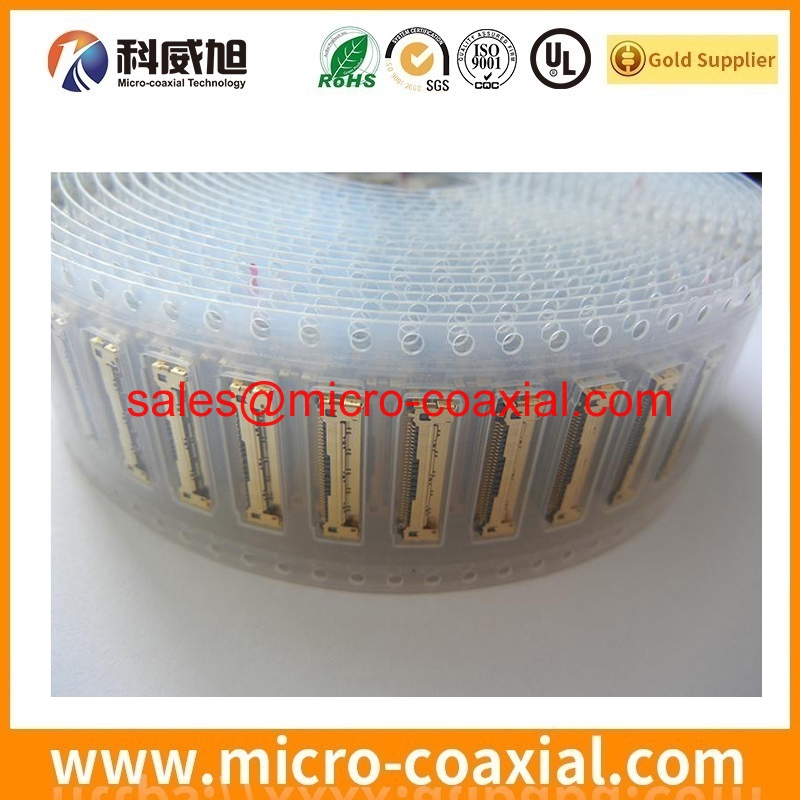 Custom I PEX 20496 032 40 thin coaxial cable I PEX 2047 LVDS cable assembly Manufacturing plant 3