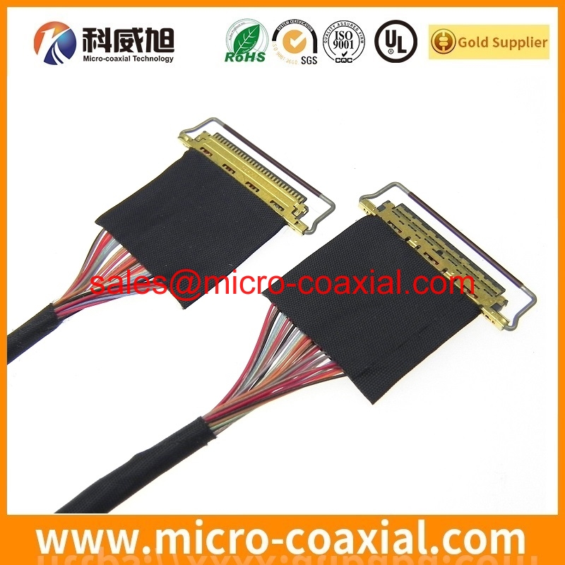 Custom I-PEX 20849-030E-01 Micro Coax cable I-PEX 20421-031T edp cable assembly supplier
