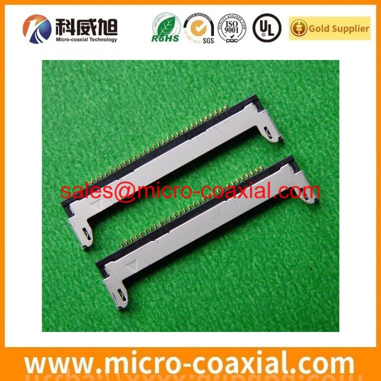 custom I-PEX 2764-0601-003 fine wire cable assembly DF81DJ-50P-0.4SD(51) eDP LVDS cable Assembly Manufacturer