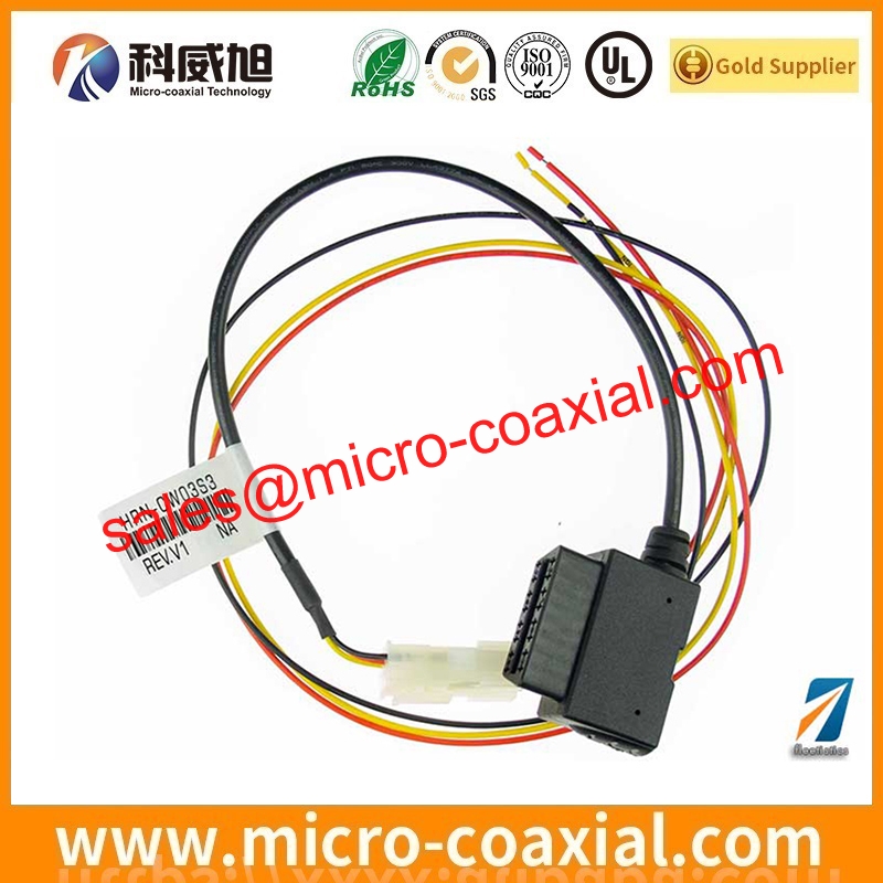 Custom I PEX 3204 0201 micro coxial cable I PEX 20505 044E 011G lcd cable assemblies Provider 5