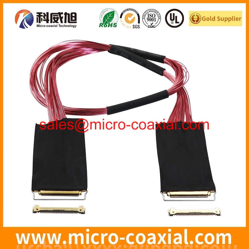 Custom LM201W01-SLA1 TTL cable High Reliability LVDS cable eDP cable assemblies