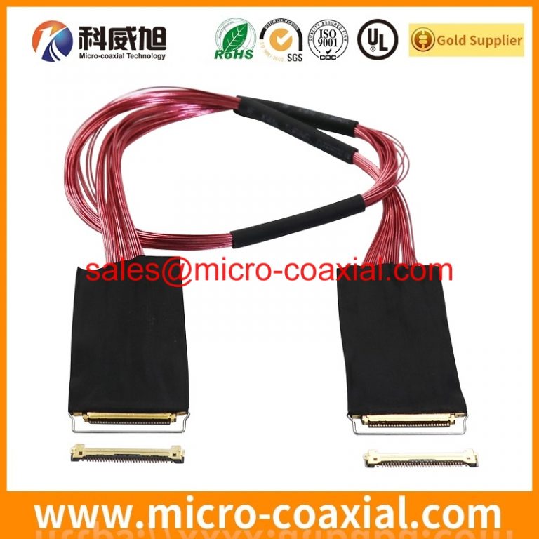 custom I-PEX 1978-0301S fine micro coax cable assembly I-PEX 20634-140T-02 eDP LVDS cable Assemblies Manufacturer