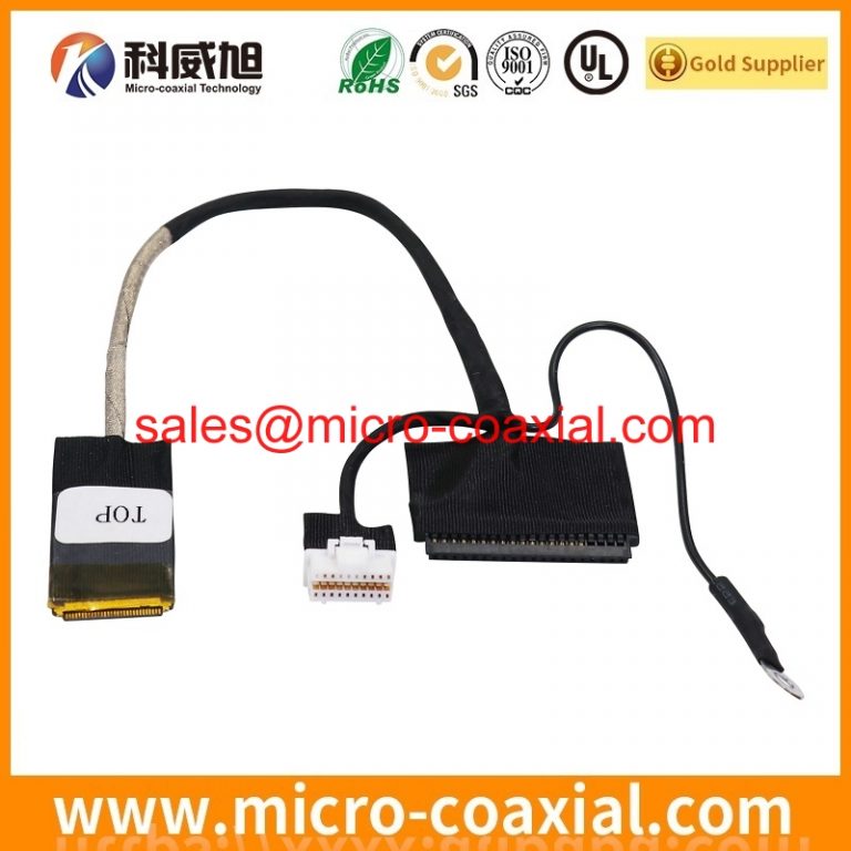 customized DF80D-40P-0.5SD(52) Micro Coaxial cable assembly DF80-30P-SHL LVDS cable eDP cable assemblies manufacturing plant
