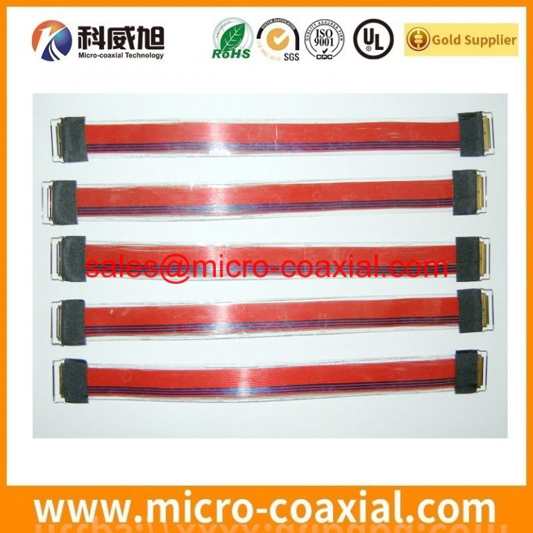 Built FI-S30P-HFE Micro Coaxial cable assembly DF36A-40S-0.4V(52) LVDS eDP cable Assembly Vendor
