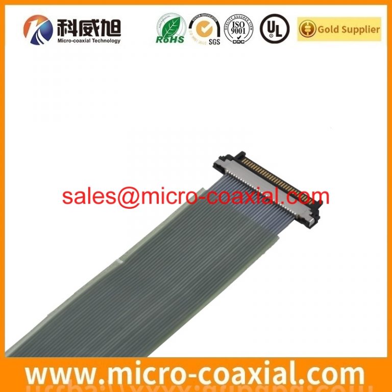 Custom I-PEX CABLINE-CAL micro-coxial cable assembly DF81-40P-LCH(52) LVDS cable eDP cable Assemblies Factory