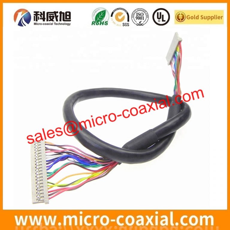 Custom I-PEX 20323 micro coax cable assembly TMC01-51S-B eDP LVDS cable Assembly Manufactory