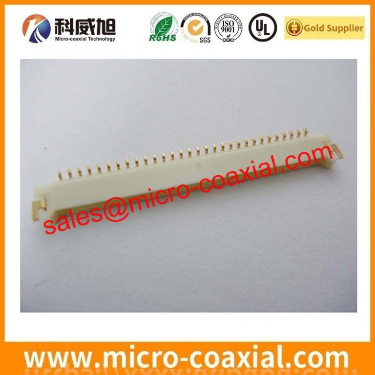 Built 2023347-2 fine micro coaxial cable assembly FI-JW40C-BGB-S-6000 eDP LVDS cable Assemblies Provider