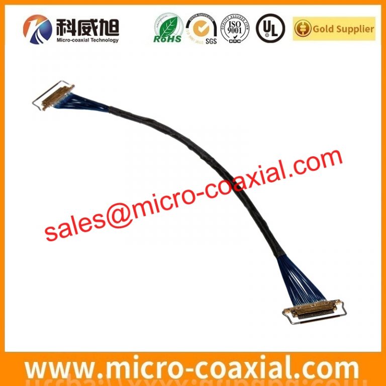 Built I-PEX 3298 micro wire cable assembly I-PEX 20153-040U-F LVDS cable eDP cable Assembly Factory