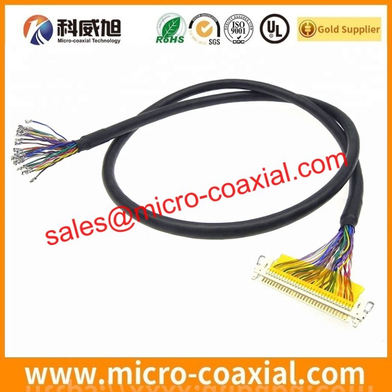 Built USL20-40S Fine Micro Coax cable assembly FX16-31P-GND eDP LVDS cable assembly manufacturer