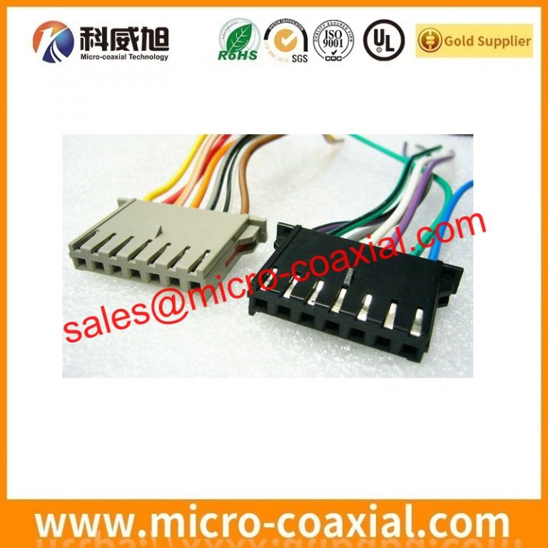 customized FI-RE21HL micro-miniature coaxial cable assembly I-PEX 2574-1203 LVDS cable eDP cable Assembly manufactory