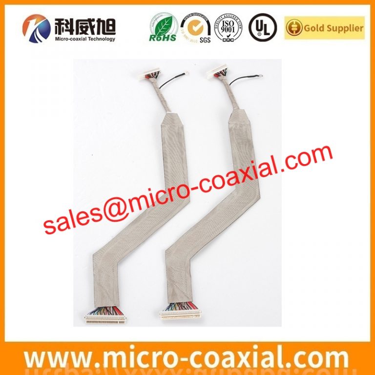 custom I-PEX 20340 fine micro coaxial cable assembly I-PEX 20845-040T-01-1 LVDS cable eDP cable Assembly supplier