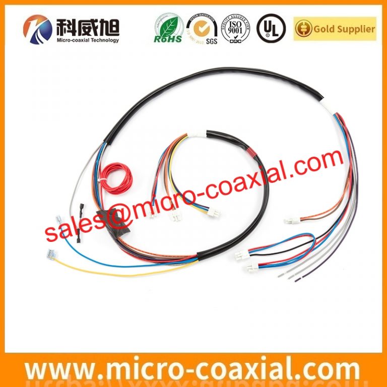 Manufactured I-PEX 20319-050T-11 micro coaxial connector cable assembly I-PEX 20386-Y30T-12F LVDS cable eDP cable Assemblies manufacturing plant