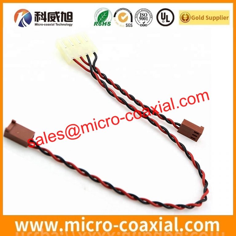 Custom I-PEX 1720 MFCX cable assembly FI-RE41HL LVDS eDP cable Assemblies provider