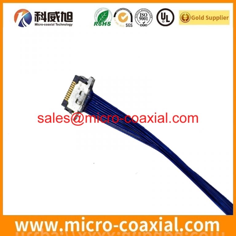 Custom FI-JW34S-VF16-R3000 Fine Micro Coax cable assembly I-PEX 20419-030T LVDS eDP cable assemblies manufacturer