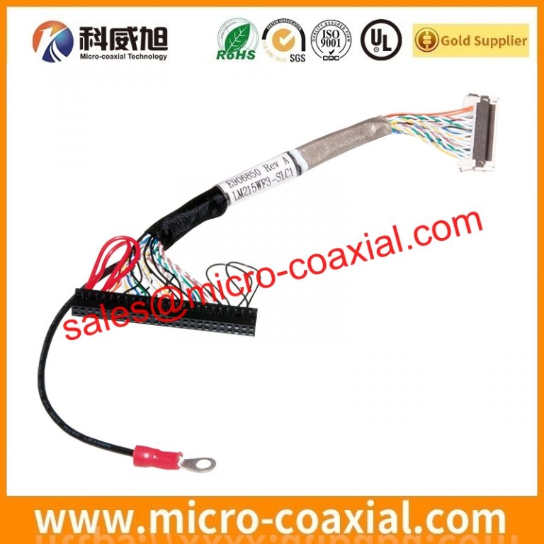 Built JF08R0R041040UA fine wire cable assembly I-PEX 20268 LVDS cable eDP cable assembly Supplier