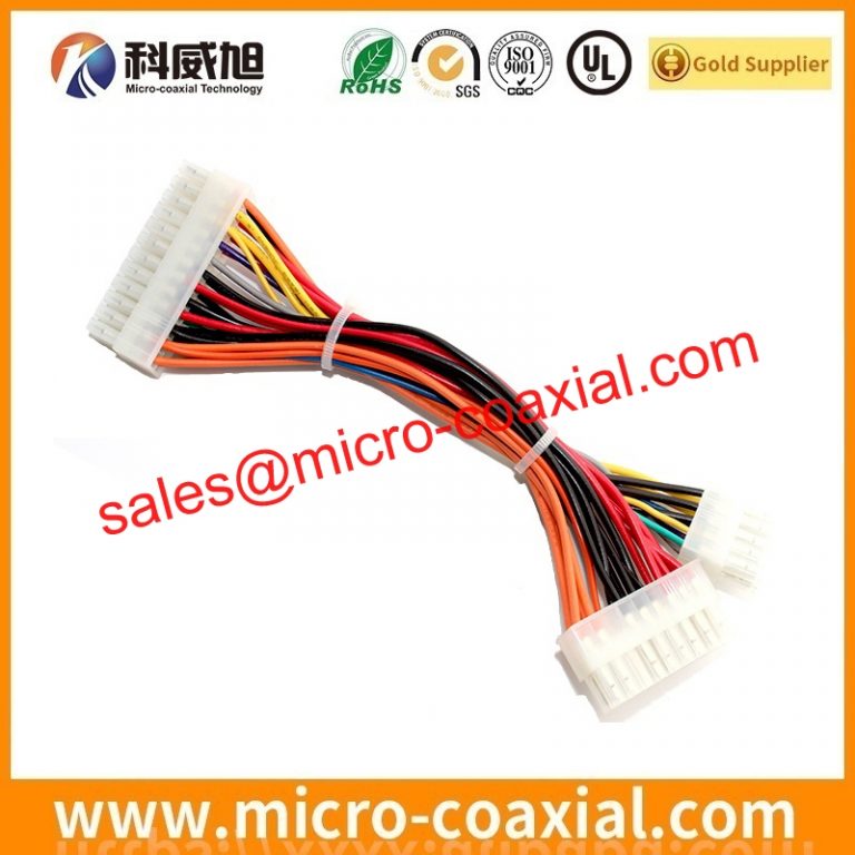 custom I-PEX 20320-040T-11 MFCX cable assembly I-PEX CABLINE-VS LVDS eDP cable Assemblies manufacturer