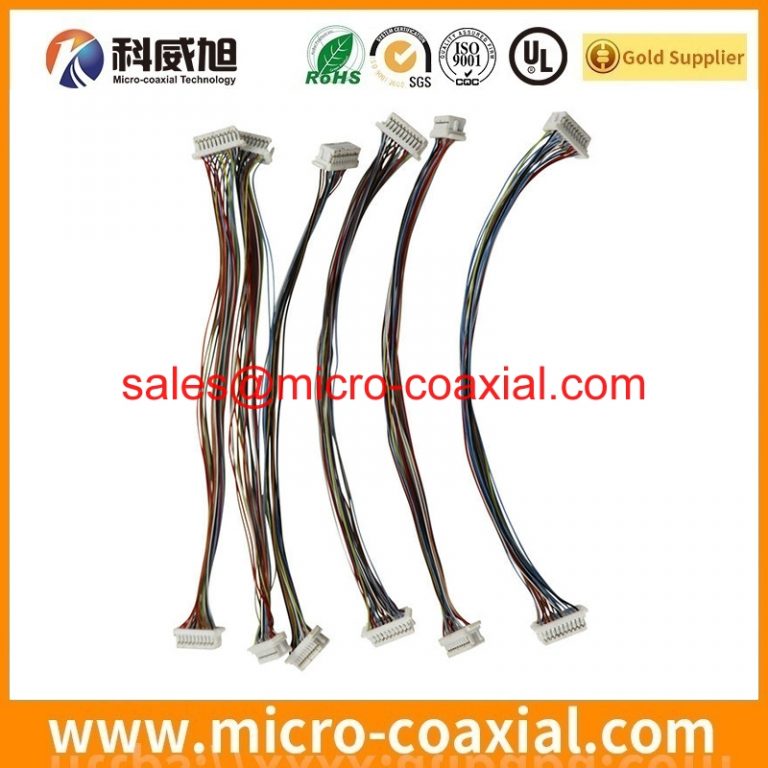 Custom SSL01-10L3-0500 Micro Coaxial cable assembly I-PEX 20498-026E-41 eDP LVDS cable Assemblies factory
